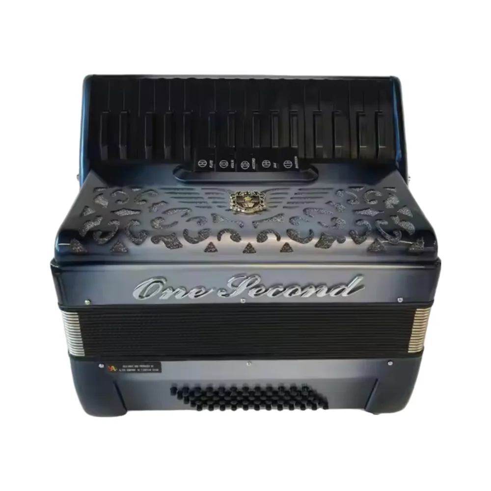 

34 Keys 60 Bass Accordion Wood Keyboard Instrument with Diatonic and Chromatic Conformations