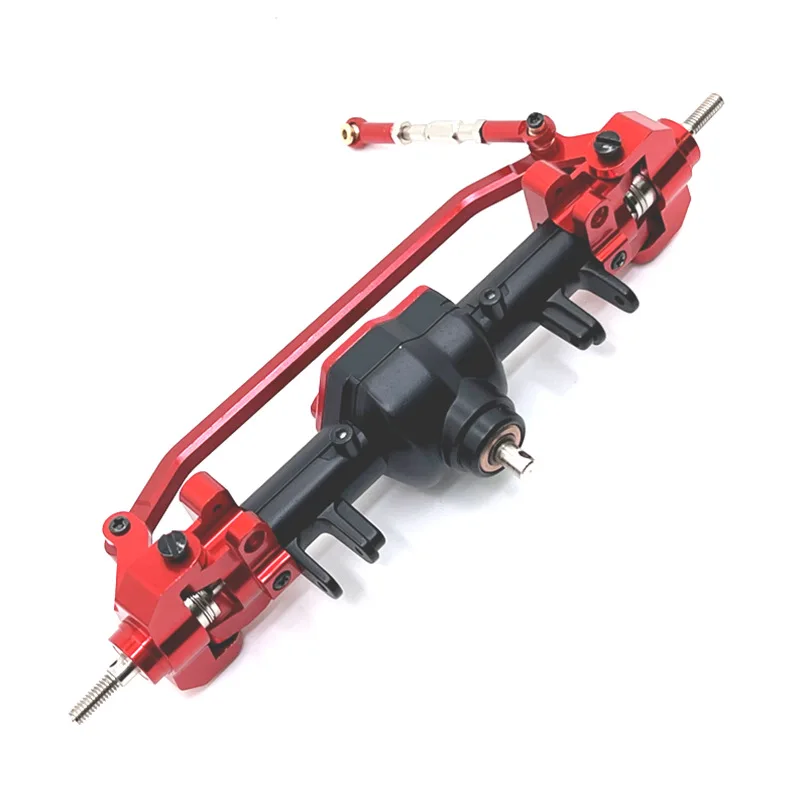 

Mangniu MN128 MN86 G500 Remote Control Car Spare Parts Metal Upgrade Front and Rear Axle Differential Assembly