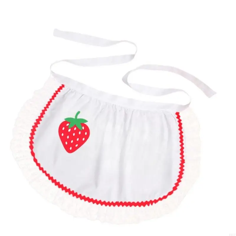 

B95F Lovely Fruit Decorated Smock Thin Permanent Substance Perfect For Theme Parties