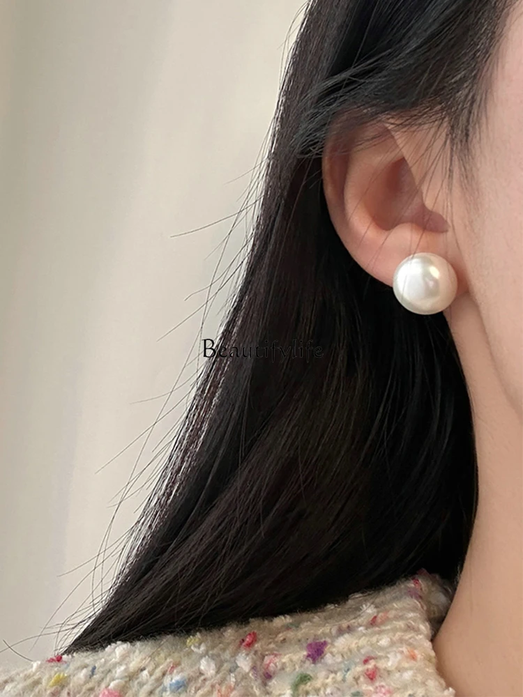 Pearl Ear Studs Niche Temperament Earrings