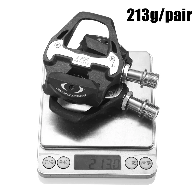 LFZ cycling bicycle pedal self-lock road bike pedals 3 bearing