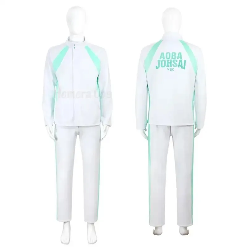 2025년 11월 하이큐 코스프레 재킷 애니메이션 배구 스포츠웨어 카라스노노 네코마 아오바 조사이 후쿠로다니 이나리자키 시라토리자와 학교
