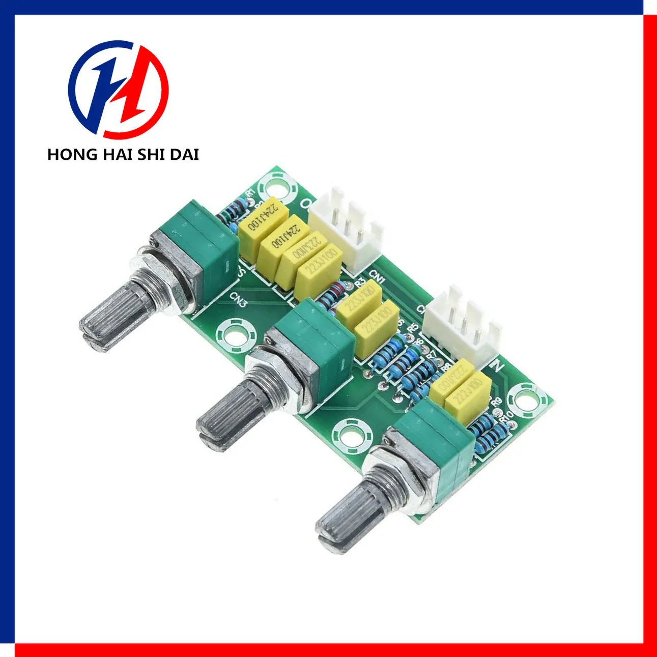 GREATZT XH-M802 Amplifier Board High and Low Voltage Mixer Tone Board Volume Control Subwoofer PCB Adjustment Amplificador