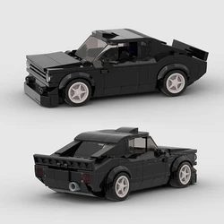 City Sport Car Rally MOC Escort MK2 Vehicle Building Blocks Supercar Racing Road Educational Toys Kids Gift Boys