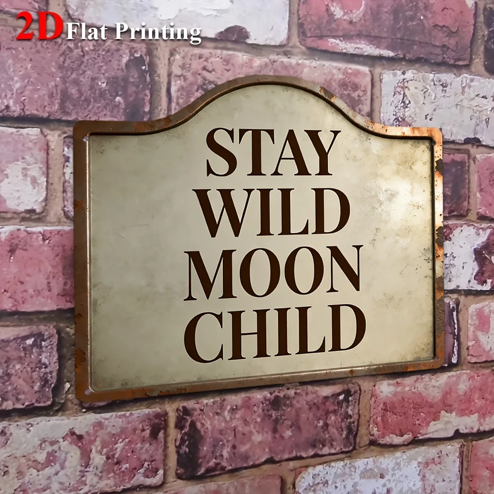 2D Flat,Signs Metal Sheet Painting 