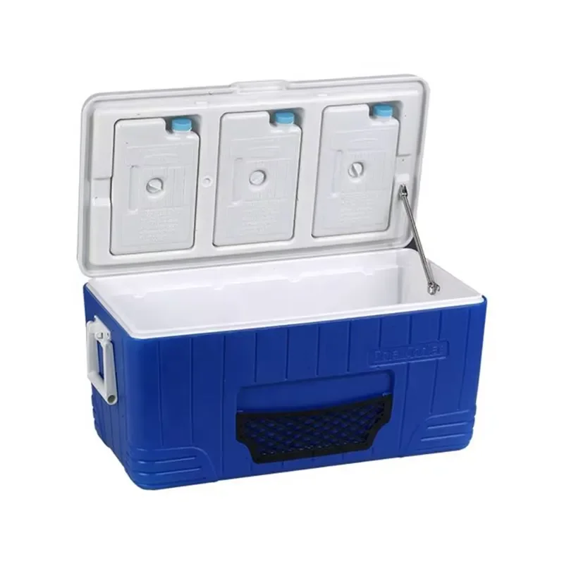 80L Large Capacity Hard Cooler Box Portable Insulated Ice Chest for Outdoor Camping Beach Party Picnic Food and Drink Storage
