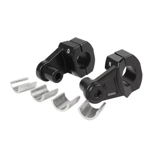 Motorcycle Bar Clamps Raised Handlebar Handle Bar Risers For 22MM 7/8\