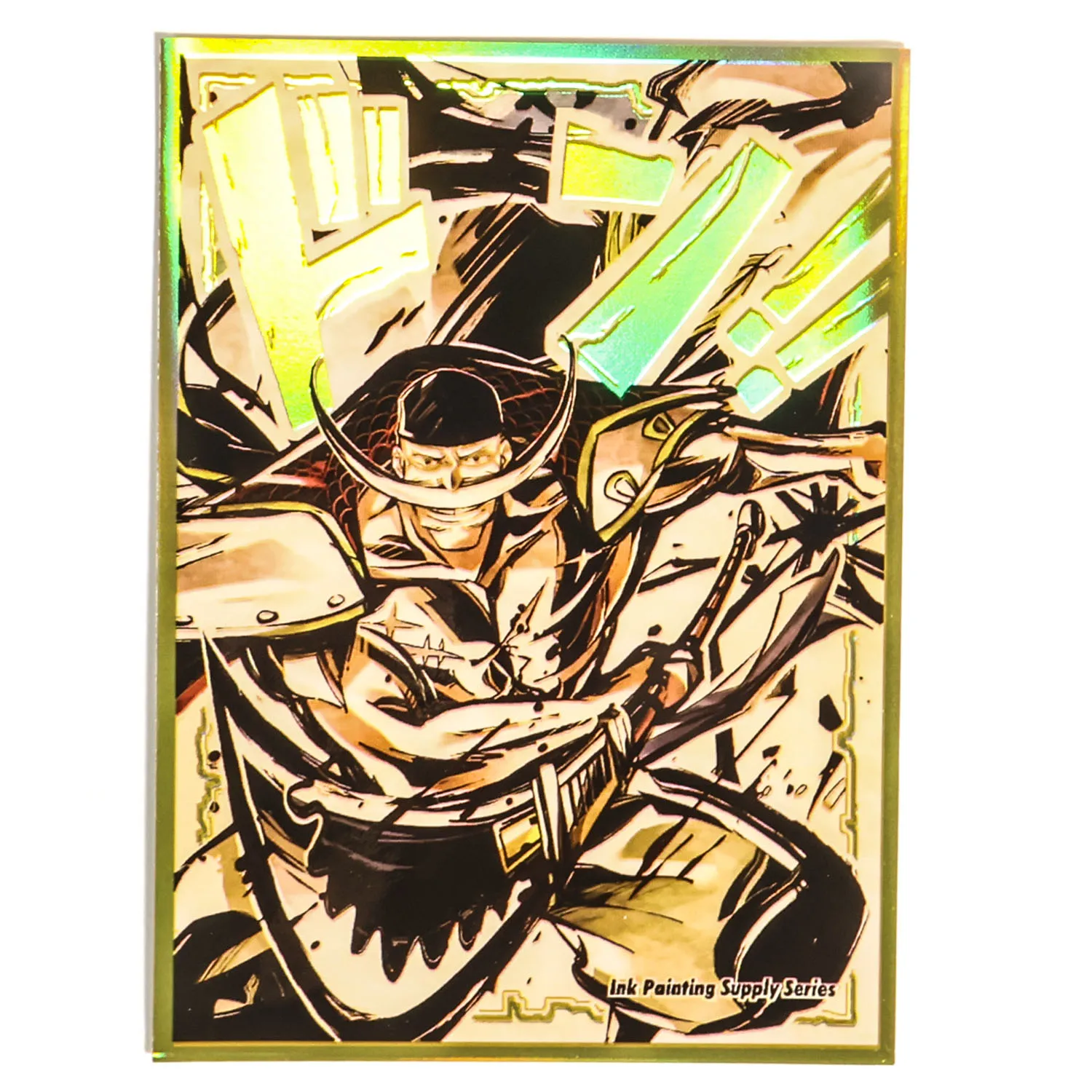 

60pcs/bag 67 X 92mm Laser One Piece Card Sleeves Used for Standard Size Board Game Trading Cards Game collection card TCG Cards