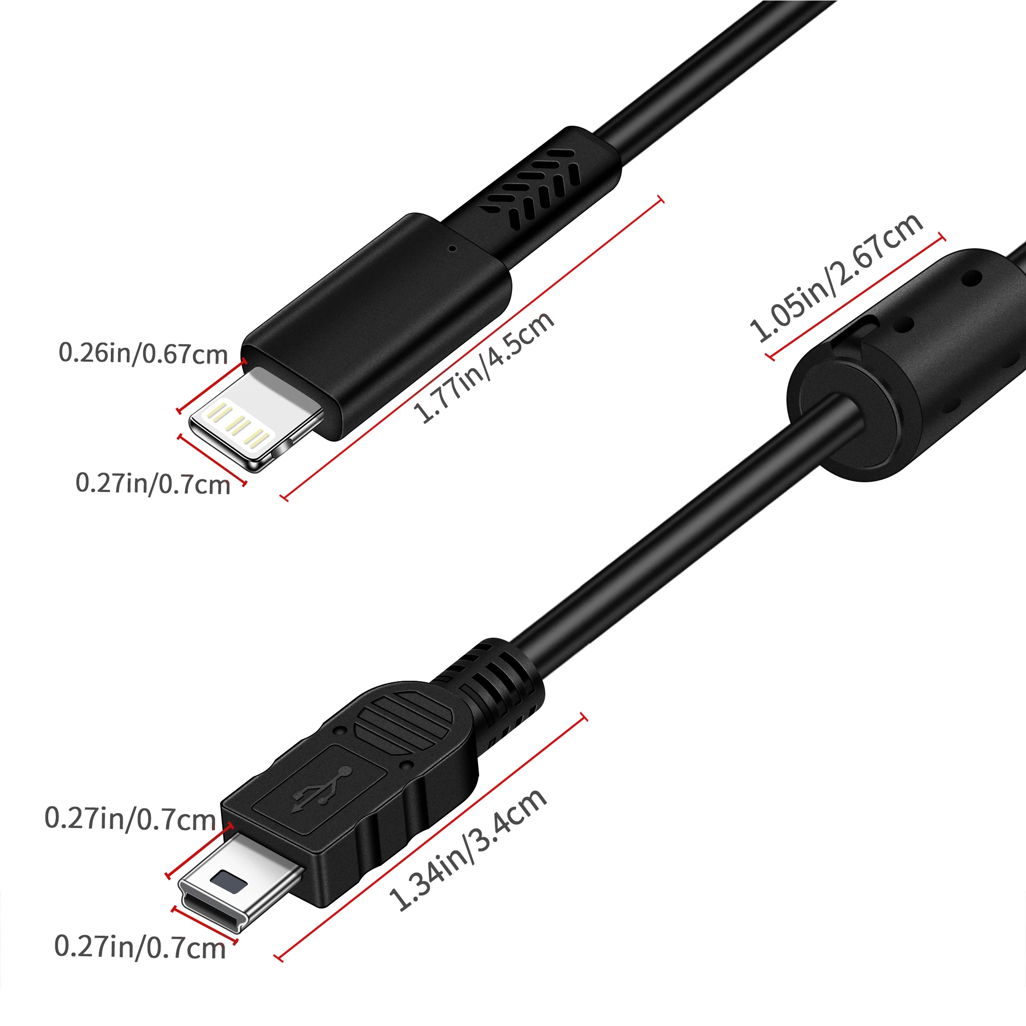 Kamera Canon do portu Smartfona Lightning Kabel OTG do pobierania zdjęć lub wideo z aparatu Canon do telefonu