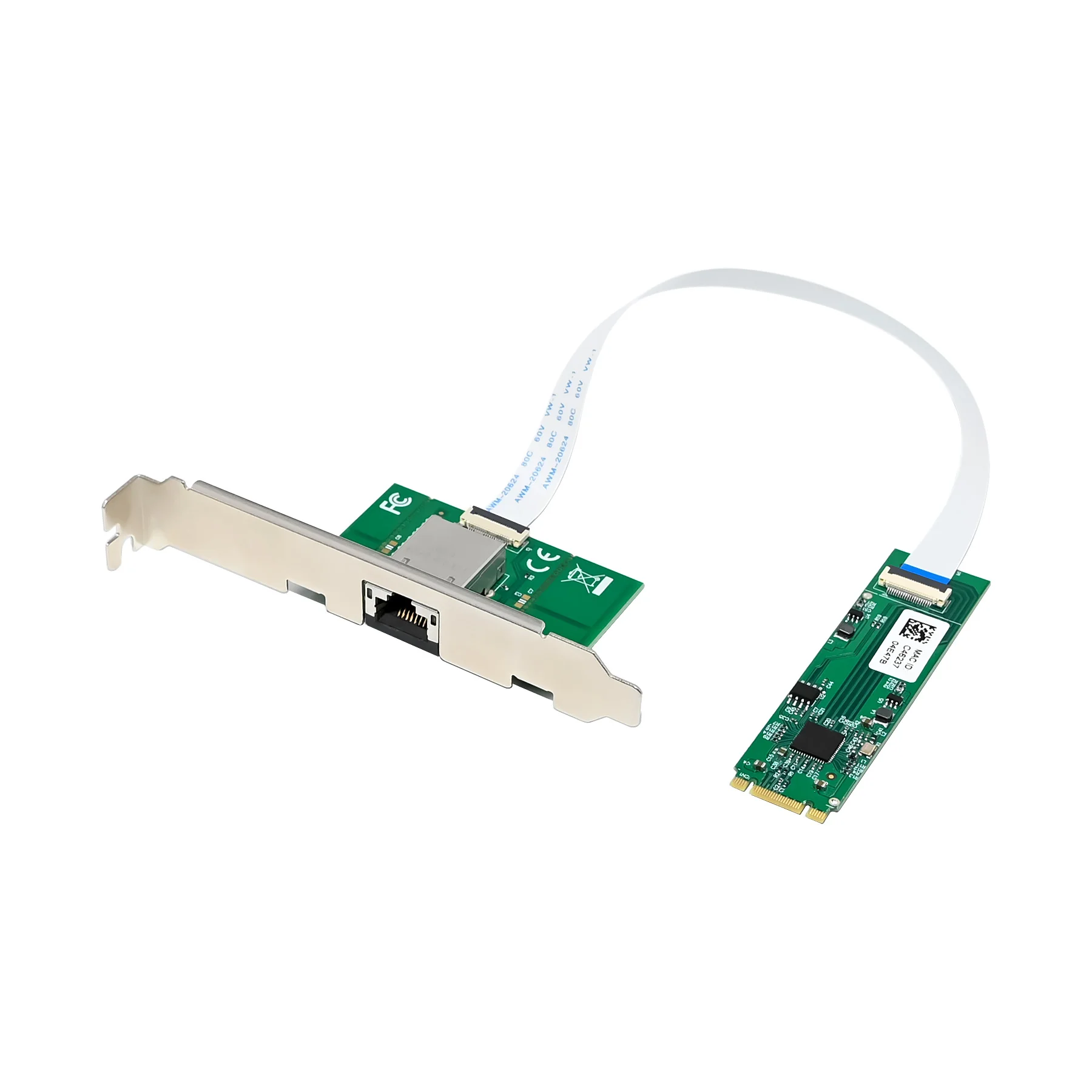 SUNWEIT ST7471 M.2 B + M RTL8126 5G سطح المكتب NIC Single-RJ45 5G/2.5G/1G/10/100M محول الشبكة الداخلي السلكي FCC/CE معتمد