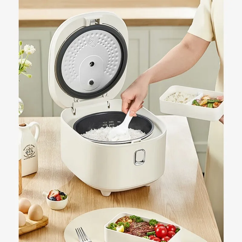 4L rice cooker for 3-4 people antibacterial liner multi-function smart reservation white micro-pressure rice cooker electric