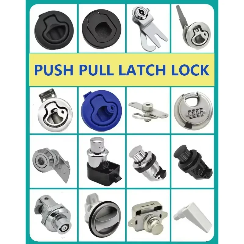XK253 Zinc alloy chrome plated push button lock Cylinder Push Lock latch Cylinder pop up Button Cam Lock