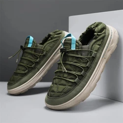 Designer Mesh Shoes for Men Sneakers Outdoor Hiking Shoes Fashion Non-slip Men Rain Shoe High Quality Slip On Men's Tenis Shoes