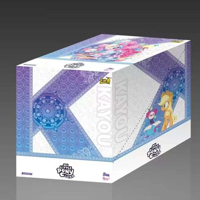 KAYOU My Little Pony Collection Cards New Anime Rare Album Collector\'s Edition Card Party Playing Game Card Toys Gift Boxes