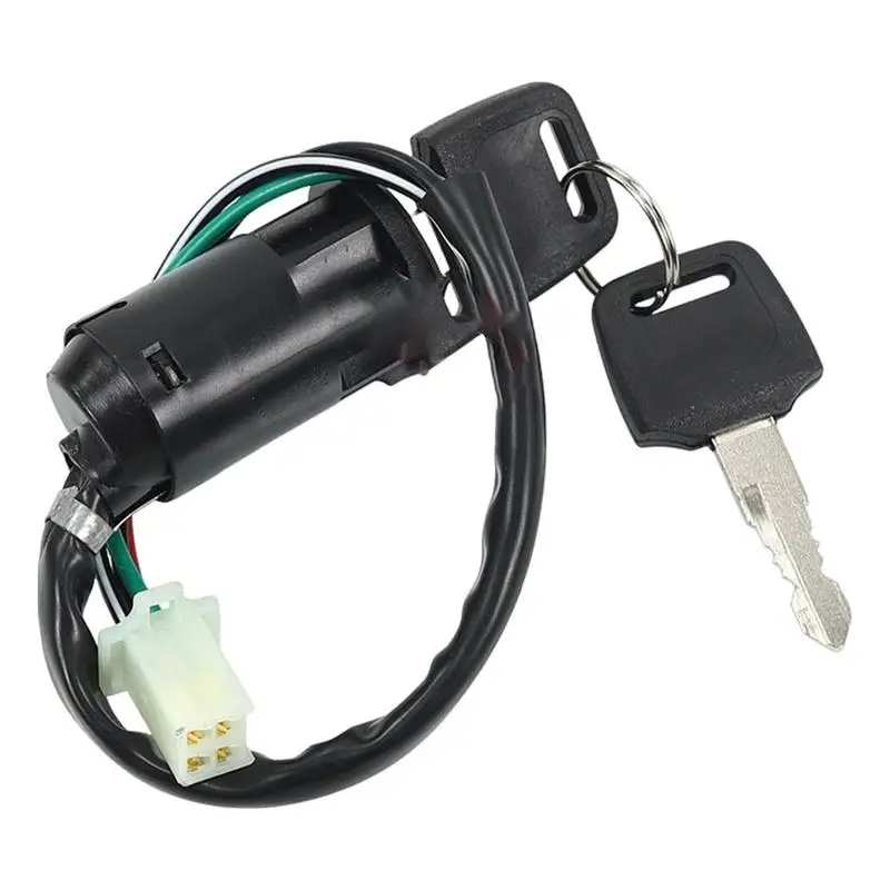 

Ignition Key Lock Ignition Key Locking Starter Electric Start Button Key Starter Parts Motorcycle Accessories For 50cc-250cc