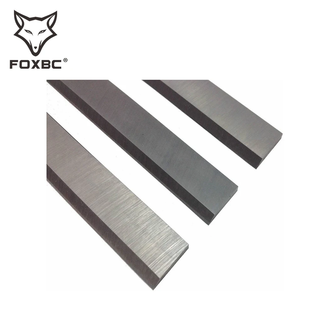 Foxbc 2 Sets 155Mm Jointer Messen Vervanging Craftsman 113-206931 & 113-232200 6-1/8 "hout Schaafmachine Blade Voor Houtbewerking