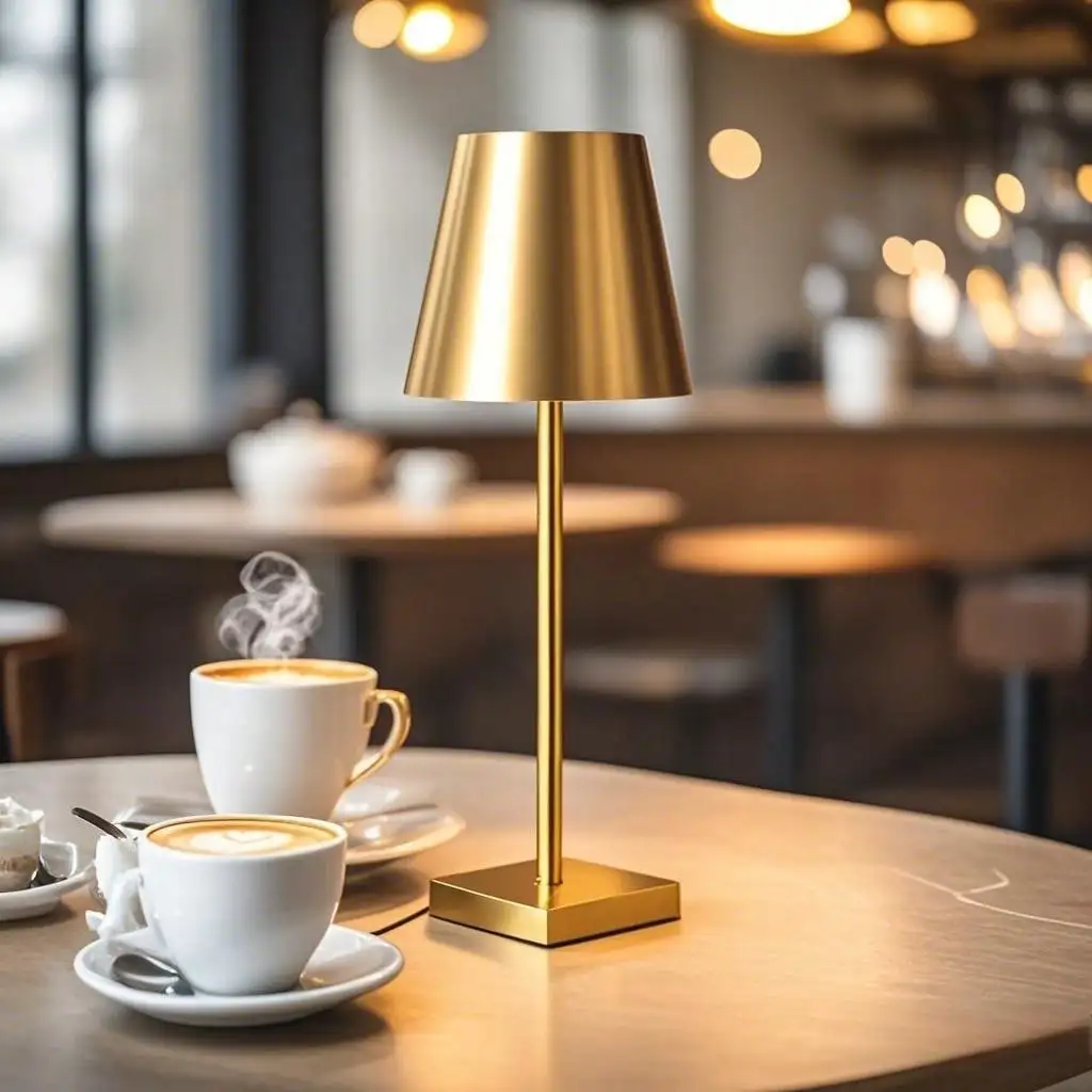 

1 шт. Беспроводная перезаряжаемая светодиодная настольная лампа, сенсорный переключатель, зарядка через USB для домашнего бара KTV