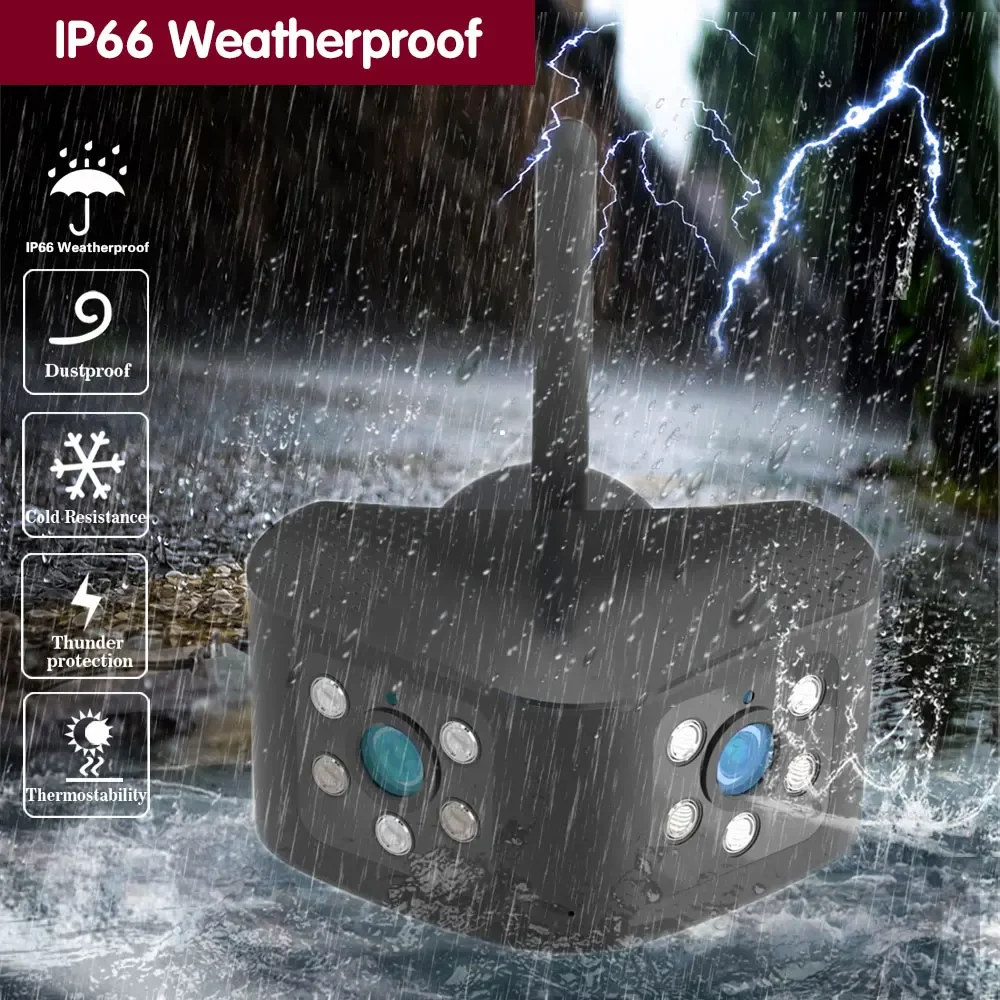 IPC360 Home 8MP 4K HD Dual Lens WIFI Surveillance Camera CCTV 180° Panoramic Outdoor Wireless Smart Wi-Fi IP Cameras Waterproof