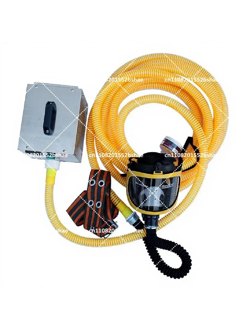 Single and Double Electric Air Supply Long Tube Respirator Multi-Person Forced Air System for Fire Rescue