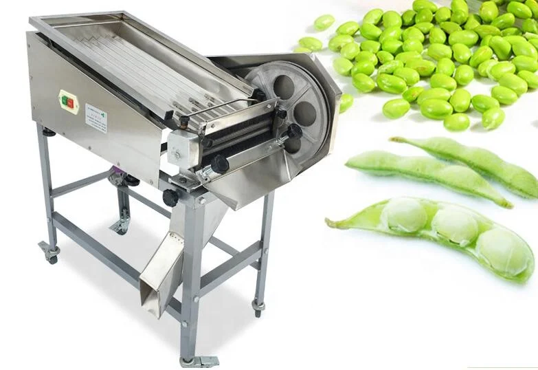 Automatic Stainless Steel Broad Peas Peeling Machine Green Bean Peeling Machine