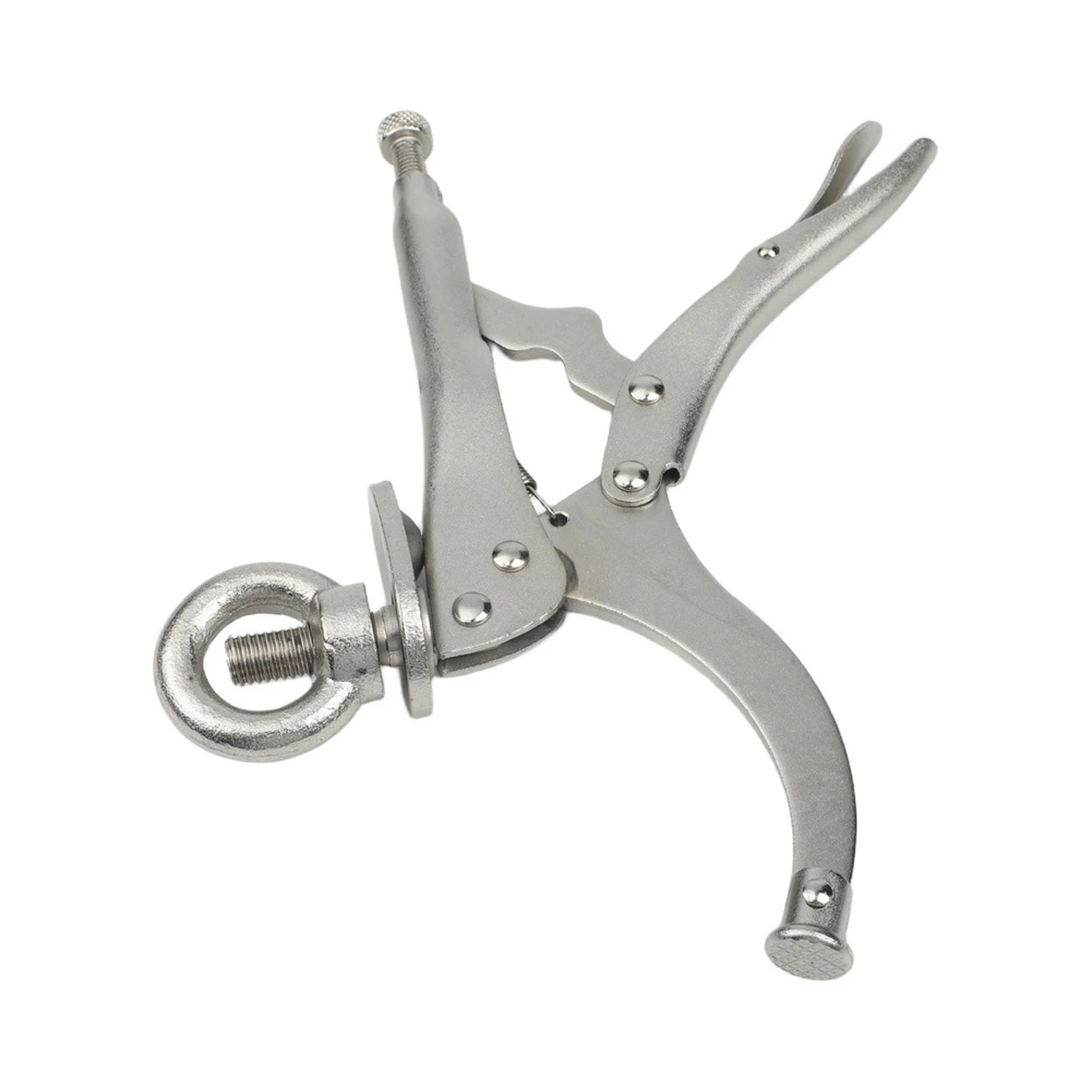 Drilling Operations Woodworking Clamp Secure Workholding Titanium Plated Jaw Opening 2-3 4 Inches For Woodworking Projects
