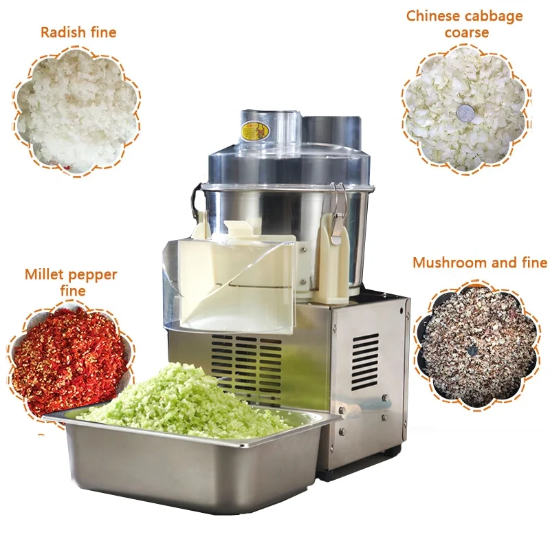 Desktop Electric Vegetable Cutter Shredder Machine Vegetable Onion Cutter Cabbage Pepper Ginger Chopper Machine