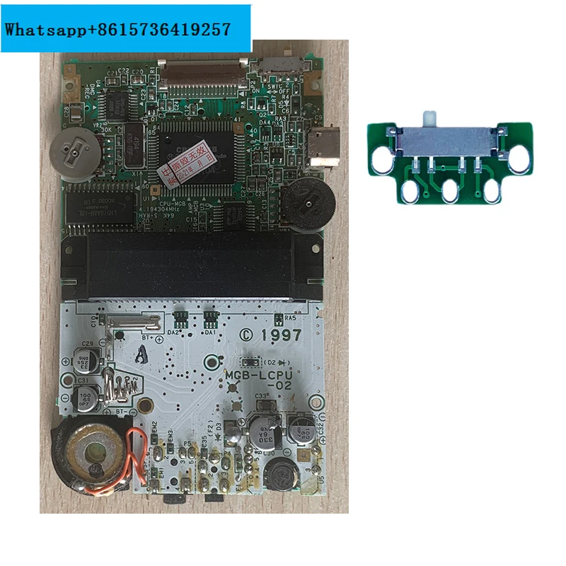 

Original Game Console Mainboard for GBP Highlight Screen PCB Circuit Board For GameBoy Pocket Motherboard Repair Parts