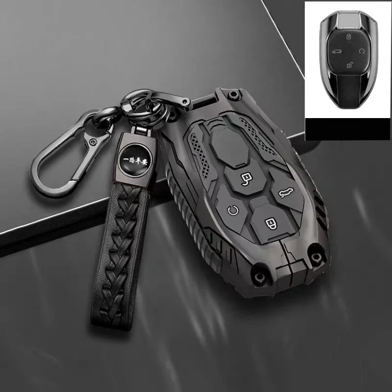 Étui porte-clés en alliage de zinc pour GAC Trumpchi GS7 GS8 GM8 GS5 GA6 GM6 GN8 Empow J15 J16 2023 2022, accessoires intérieurs