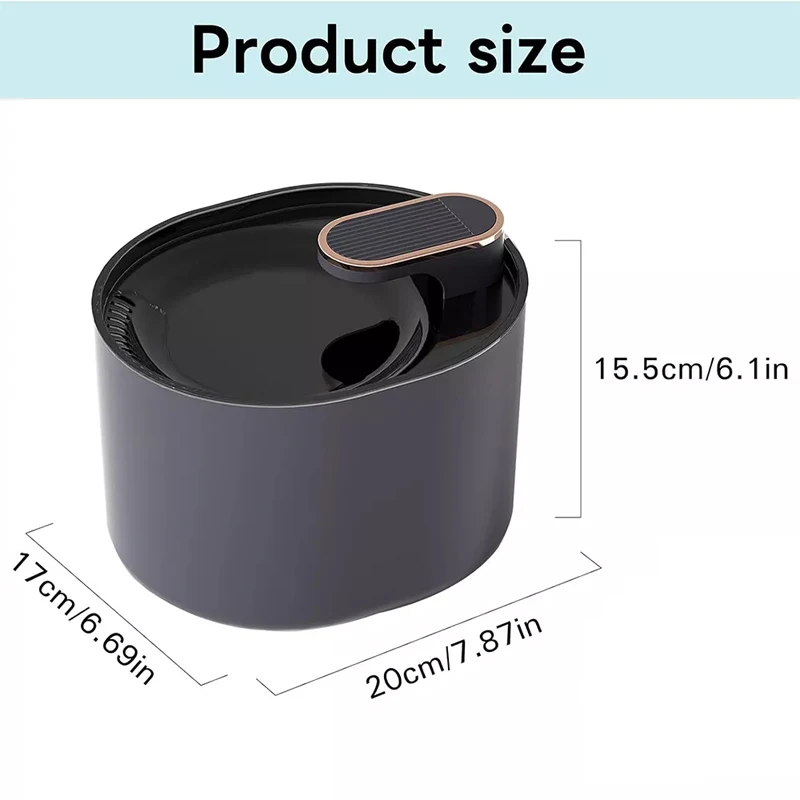 3L Dog Water Fountain Auto Filter USB Electric Indoor Quiet Puppy Pets Drinker Bowl Filtring Cat Smart Water Dispenser