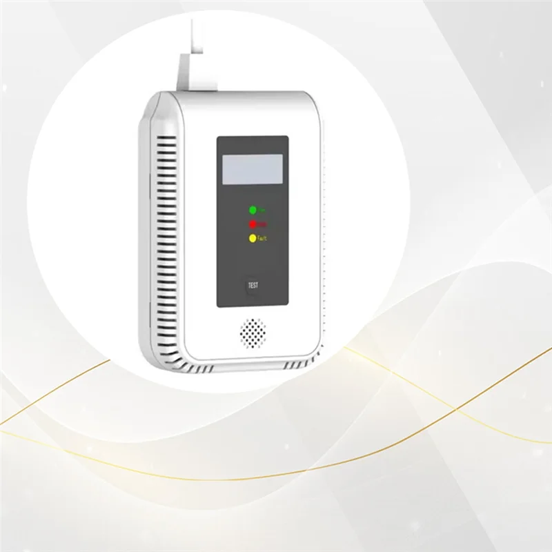 【T07A】Lekdetector voor brandbaar gas LPG-gaslekalarm De-gassensor voor thuis/werkplek/reizen