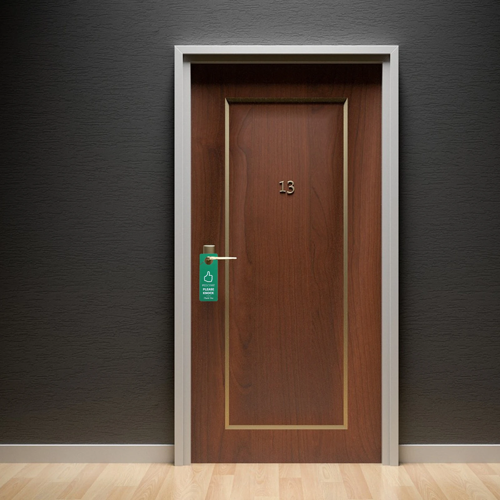 

4Pcs Please Do Not Disturb Door Hanger Sign Felt Door Knob Hanging Signs for Home Office Meetings Online Classes Privacy