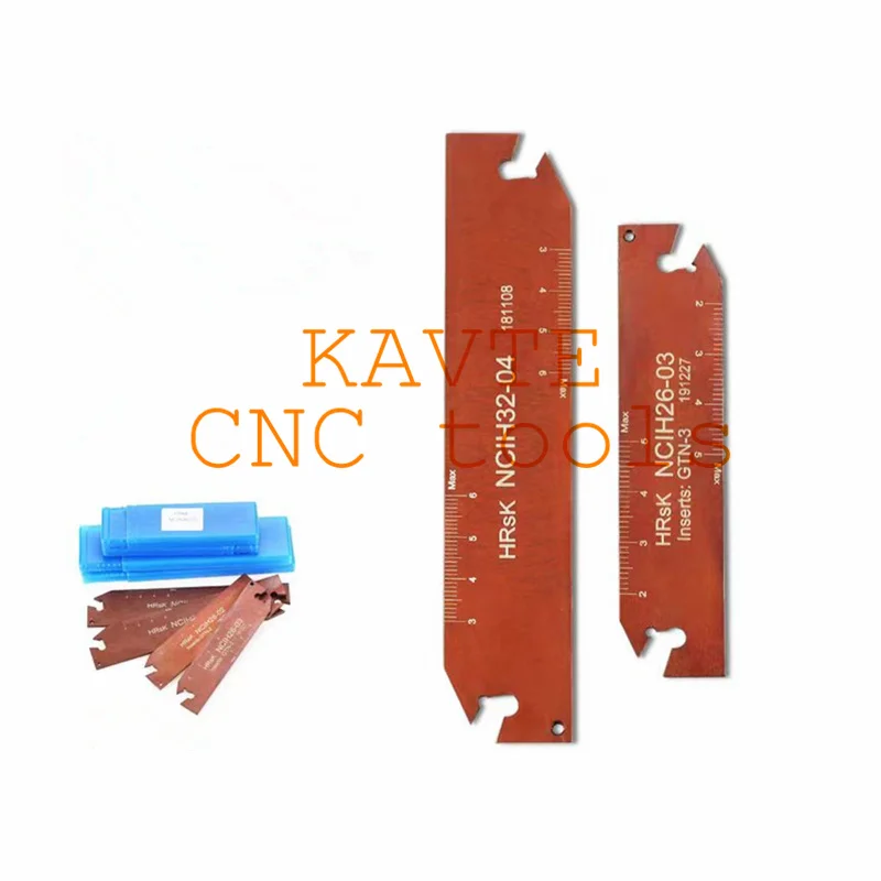 Corte faca Board Tool Holder, Grooving Cut-Off Holder, Lock Knife Wrench, Inserir para MGMN Carbide, SMBB, DGFH26-2 DGFH26-3 DGFH32-2