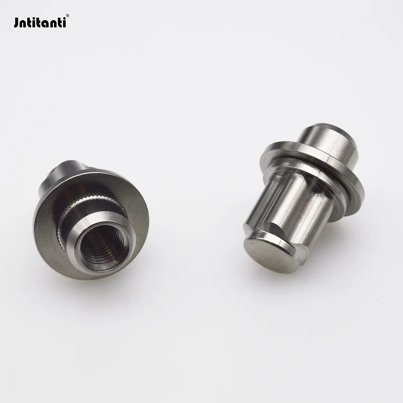 

Jntitanti Gr5 titanium wheel lug lock nut M12/M14x1.25/1.5x43.5mm with1 key for Land-Rover, Toyota, Acura,Jaguar etc