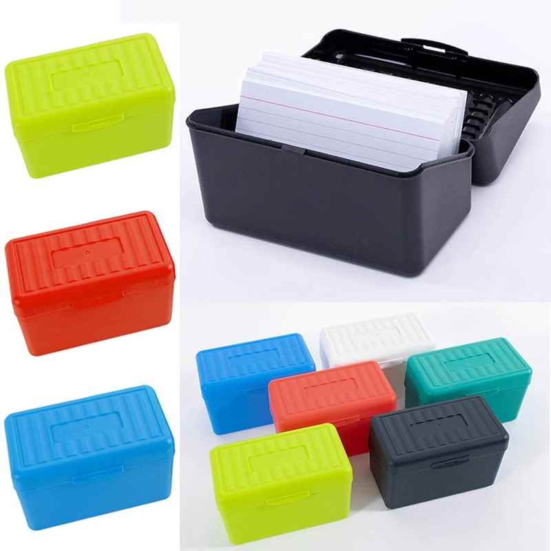 Notes Card Storage Case Holds Up 300 Cards for 3 X 5 Inches Name Cards Business Cards Sticky Notes Papers Index Cards Dropship