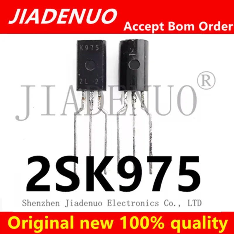 (5-10 piece)100% New K975 In-Line TO-92L 2SK975 Field Effect Tube NPN Power Transistor Triode Chipset