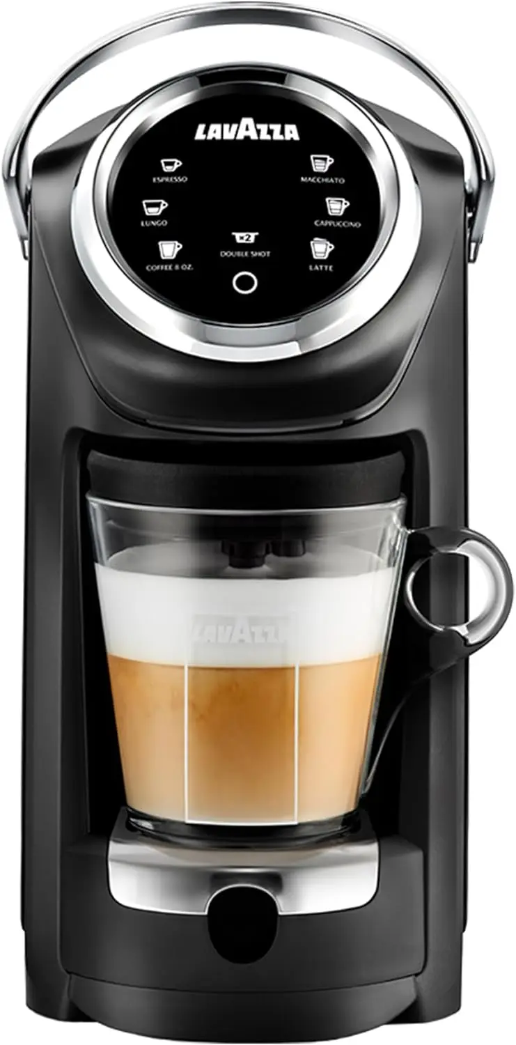 Expert Coffee Classy Plus Single Serve ALL-IN-ONE Espresso & Coffee Brewer Machine - LB 400 - (Includes Built-in Milk Vessel)