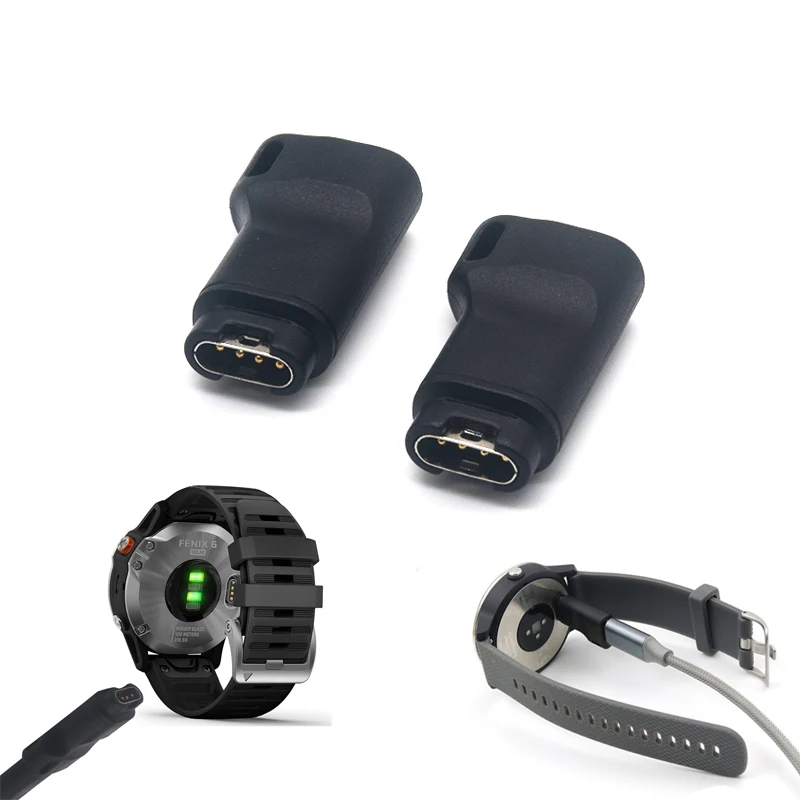 USB-кабель типа C, адаптер для зарядного устройства для Garmin Fenix 5/5S/5X/6/6S/6X Venu Swim 2/2S SQ Vivoactive 4/4s/3 945 935 645 245 Instinct