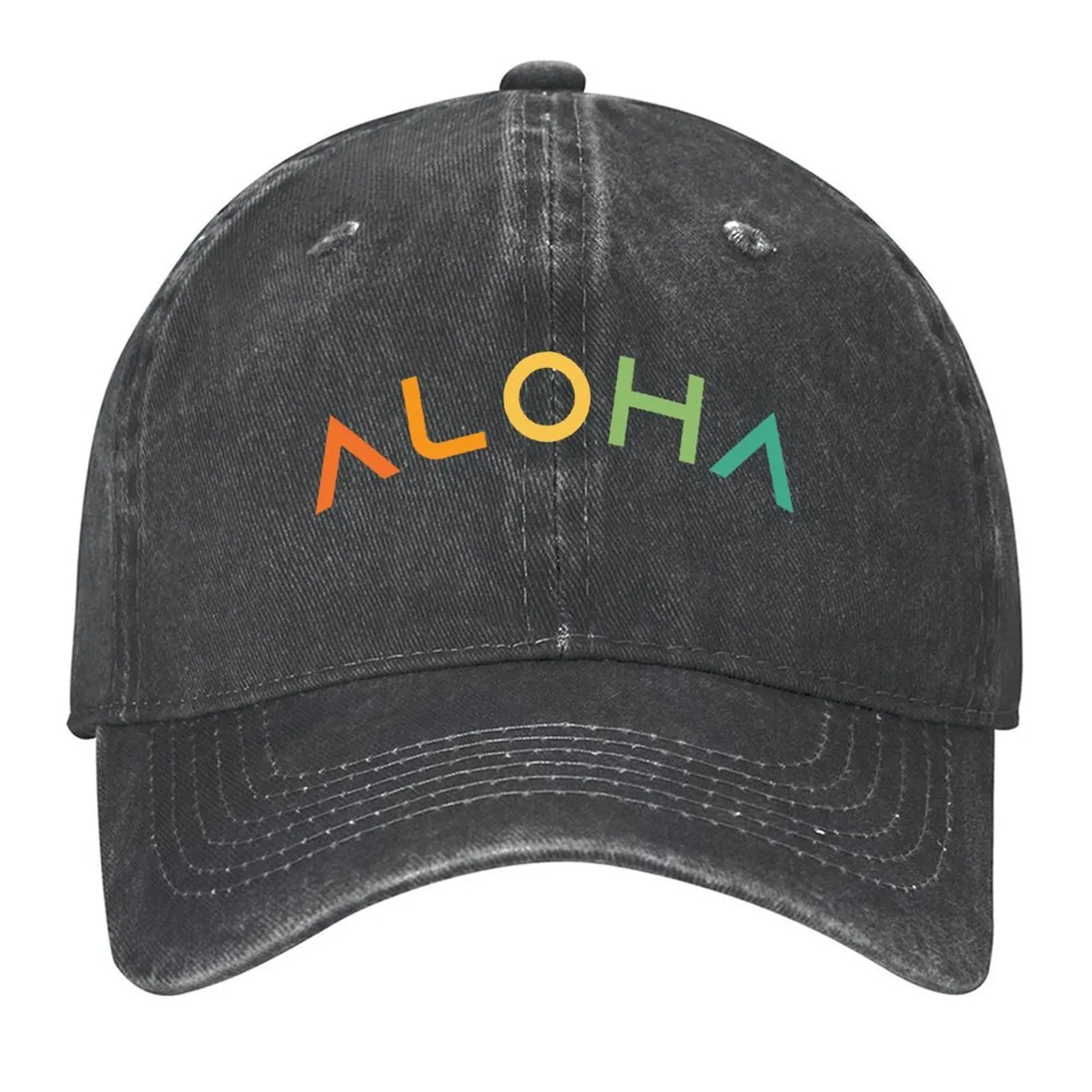 

Aloha Baseball Cap Unique hats Streetwear Rave Kids Hat Hats Man Women's