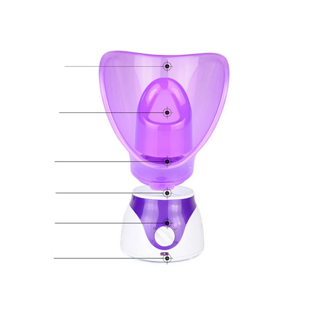 Vaporizador Facial portátil, humidificador de Spa para espinillas, dispositivo hidratante para la piel, Sauna, seco, aceitoso, Normal, dos niveles, viaje a casa