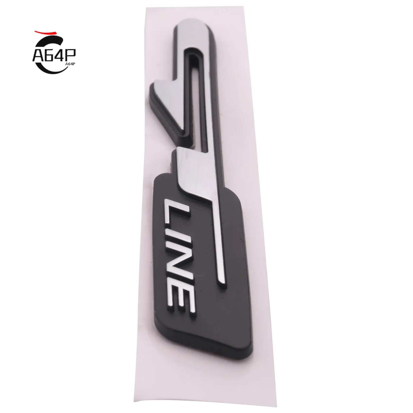 

A64P-Cool 3D Car Style Sticker Gt Line Letters Sticker For Kia Rear Trunk Fender Car Doors Stickers Gt Line