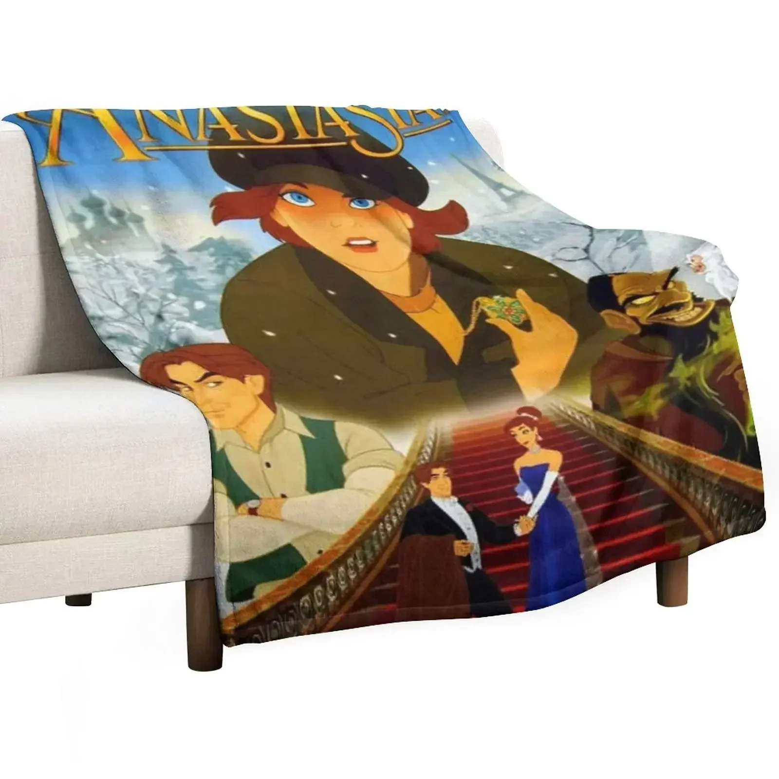 

Anastasia Classic Poster Throw Blanket warm winter for winter Blankets