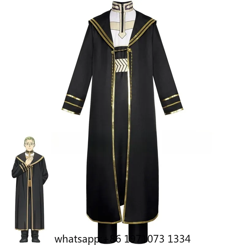 Frieren at the Funeral  Heiter Cosplay Costume Adult Carnival Uniform Wig Anime Halloween Party Costumes Masquerade Women Game