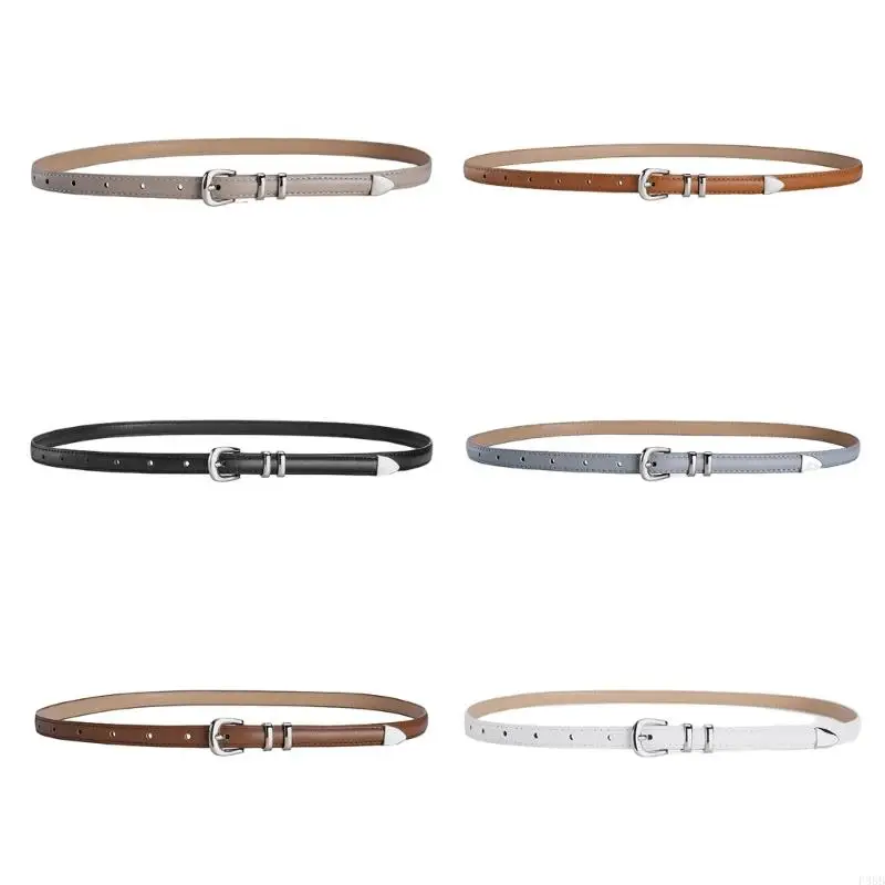 P88B Fashion Teens Harajuku Belt Adjustable Buckle Waist Strap for Dresses Shirt