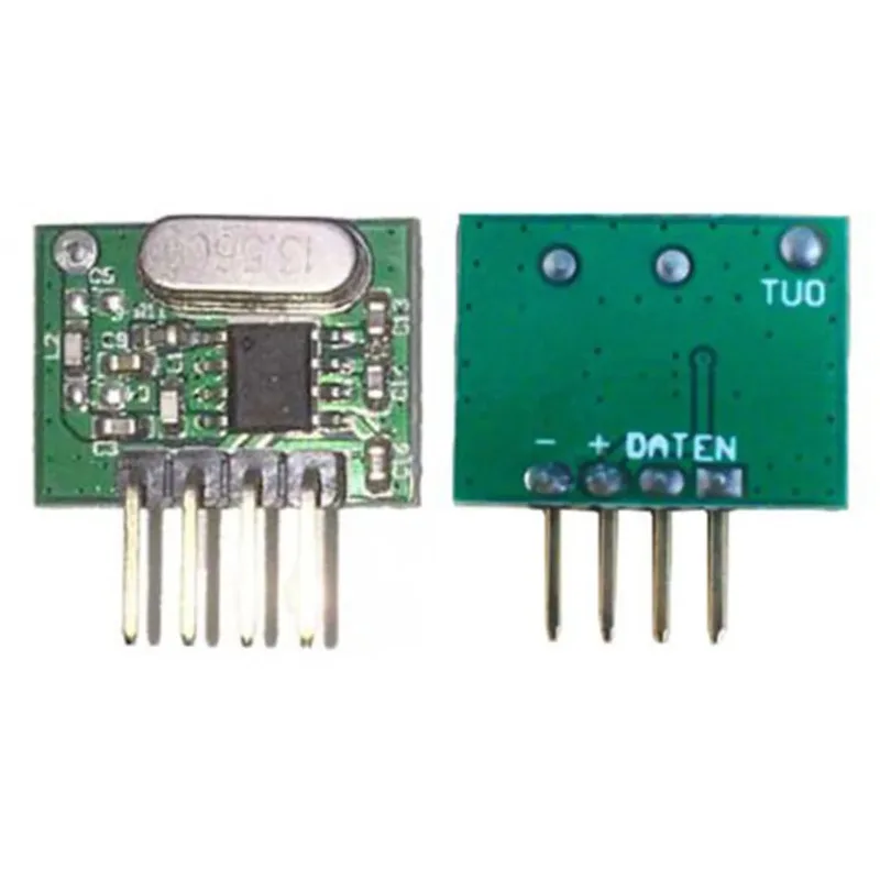 433 Mhz Superheterodyne RF Receiver and Transmitter Module Remote Control WL102-341 Receiving Transmitter Module Electric Parts