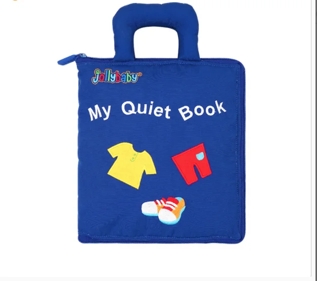 

Quiet Books for 0 12 24 36 Months Baby Montessori Toys for Soft Cloth Oppossit Book for Toddlers 3D Activity Reading Books Toys