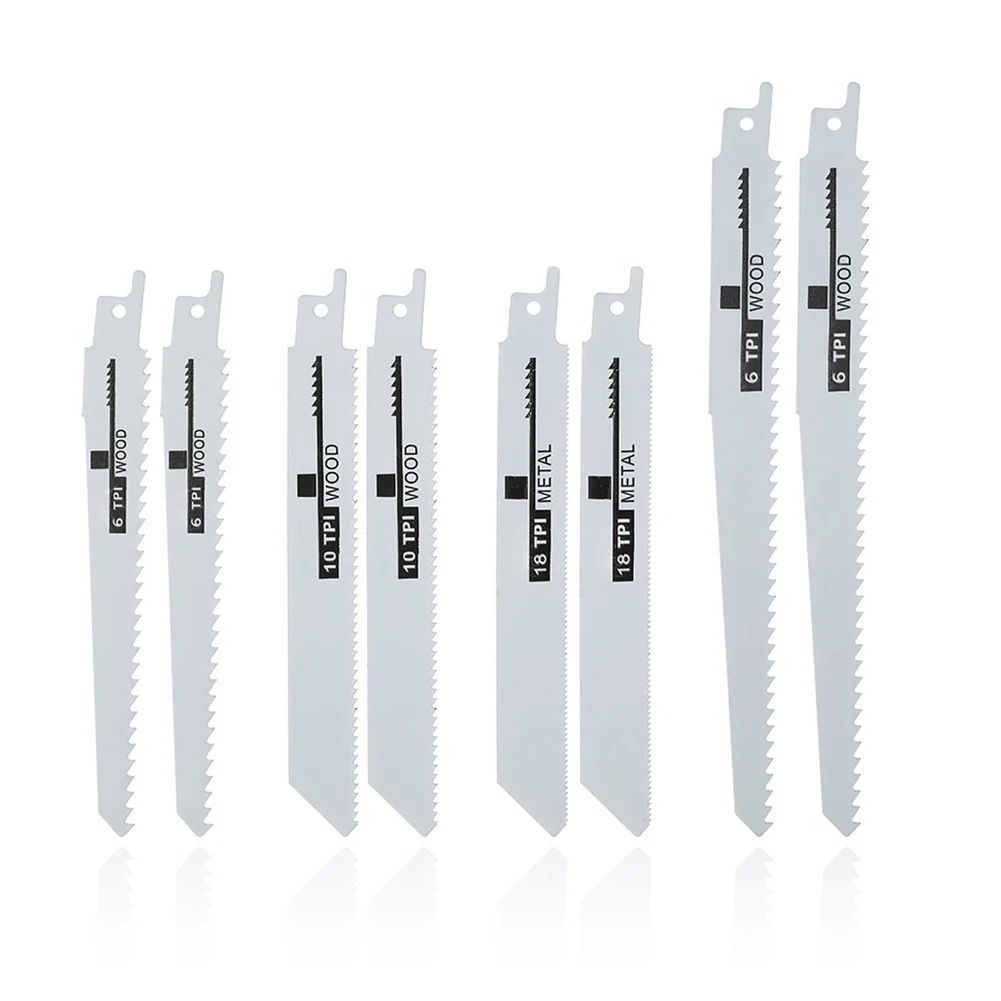 Режущие полотна для сабельных пил Резка мяса Высокоуглеродистая сталь Полотна для сабельных пил Пильное полотно для дерева