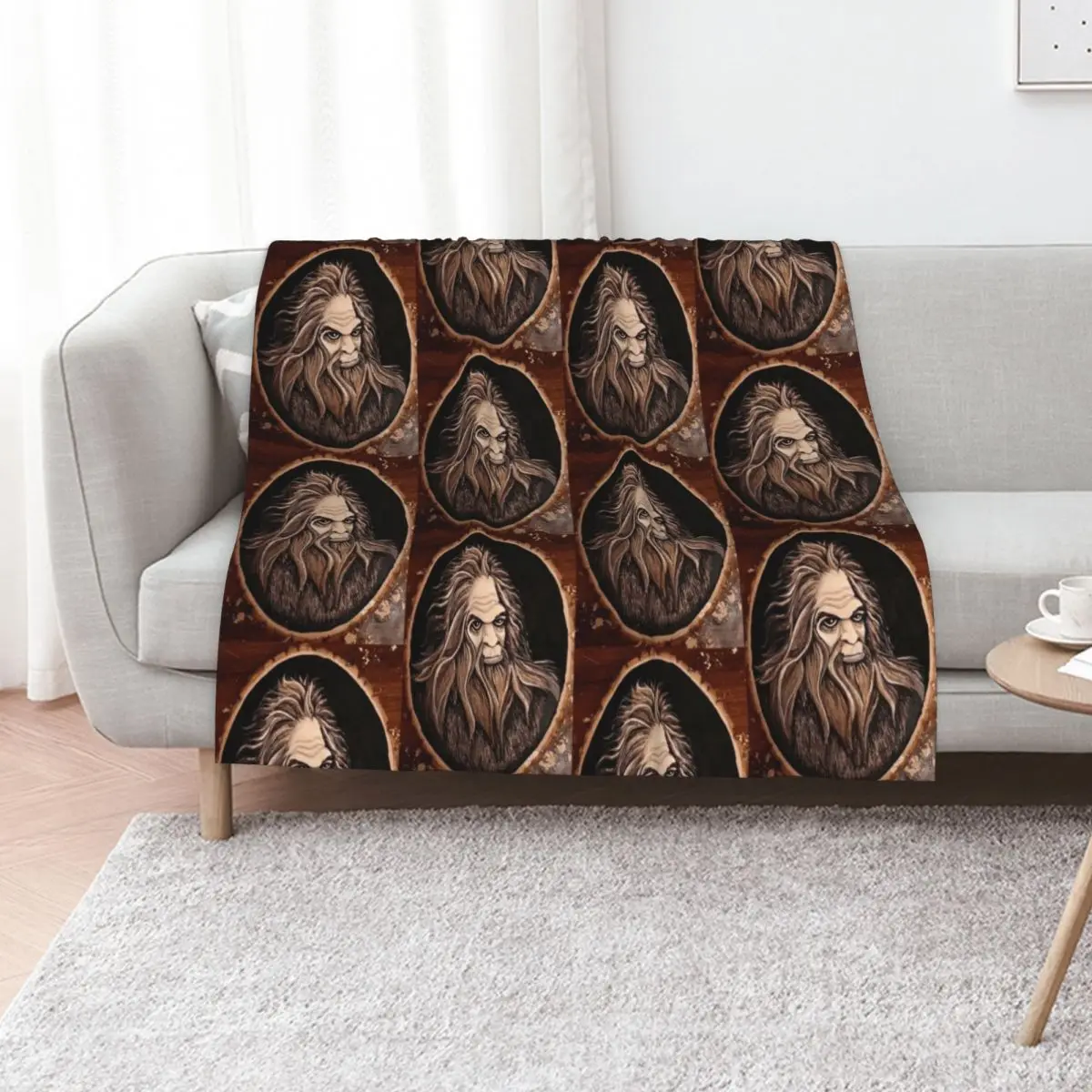 BigFoot Throw Blanket Luxurious Soft Fuzzy Blanket for Sofa Bed