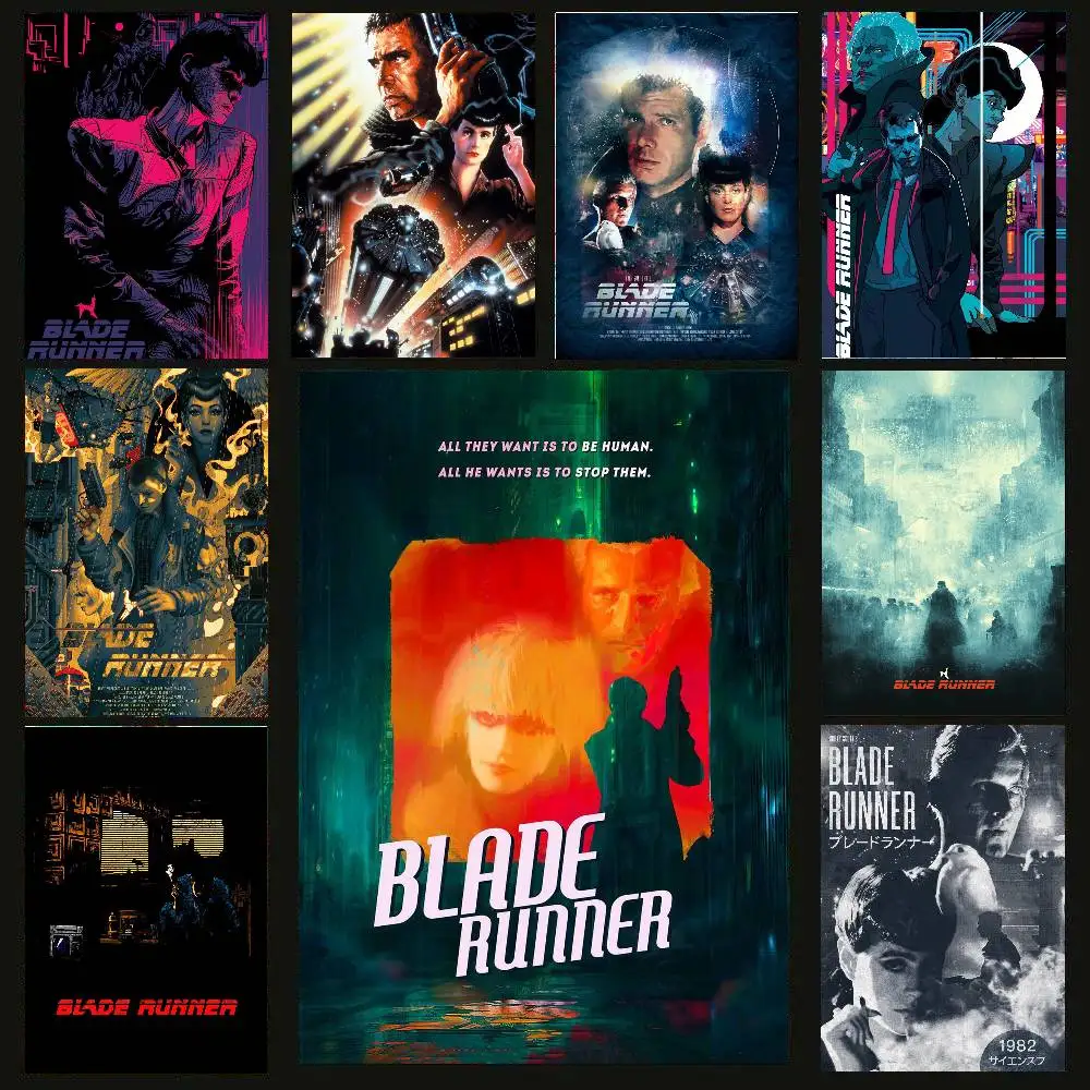 Blade R-Runner 1982 Classic Movie Poster Posters Decorative Paintings Study Bedroom Bar Background Wall Murals Gifts