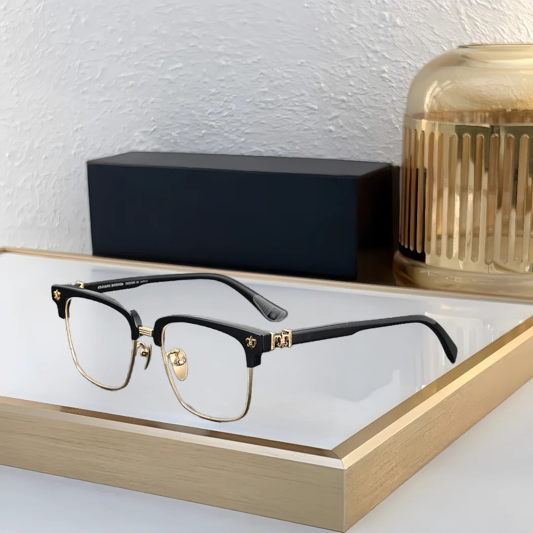 2025 New Ultralight Alloy Glasses Frame Men'S Commercial Glasses Optical Glasses Women'S Myopia Prescription Frame High Quality