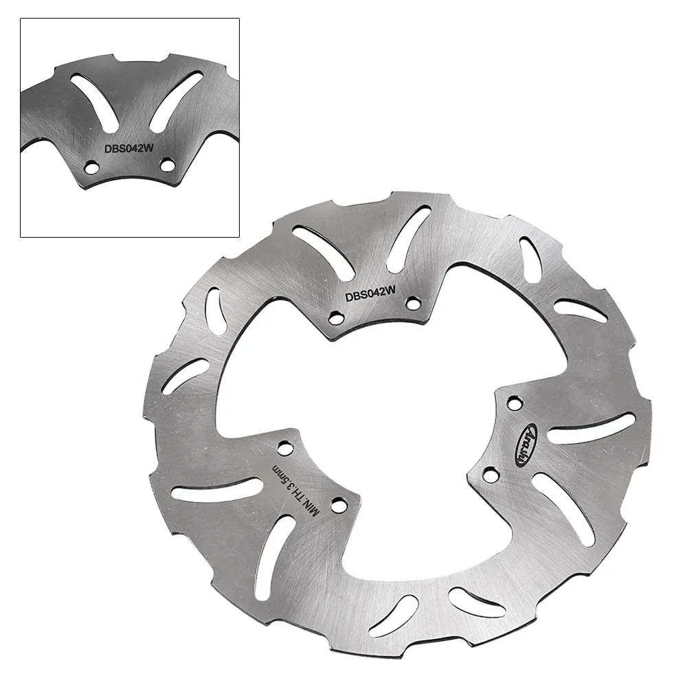 TRICKER 250 2005-2006 For Yamaha TW 125 1999-2000 & TW225 / SEROW Motorcycle Spare Part Front Left Brake Disc Rotor Adaptor